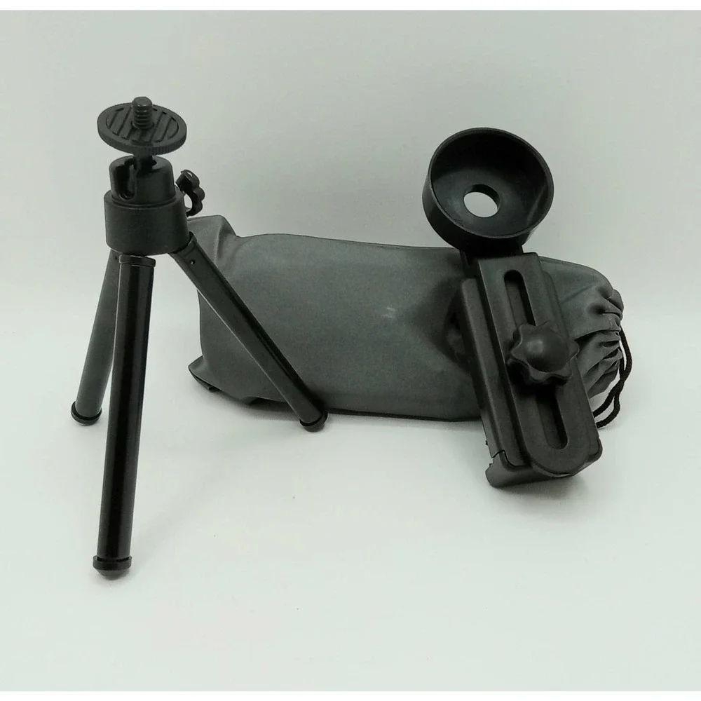 Monocular Telescope 80x100 HD with Smartphone Holder and Tripod